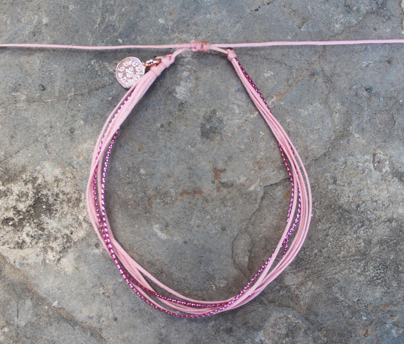 Cordas Anklet / Pink