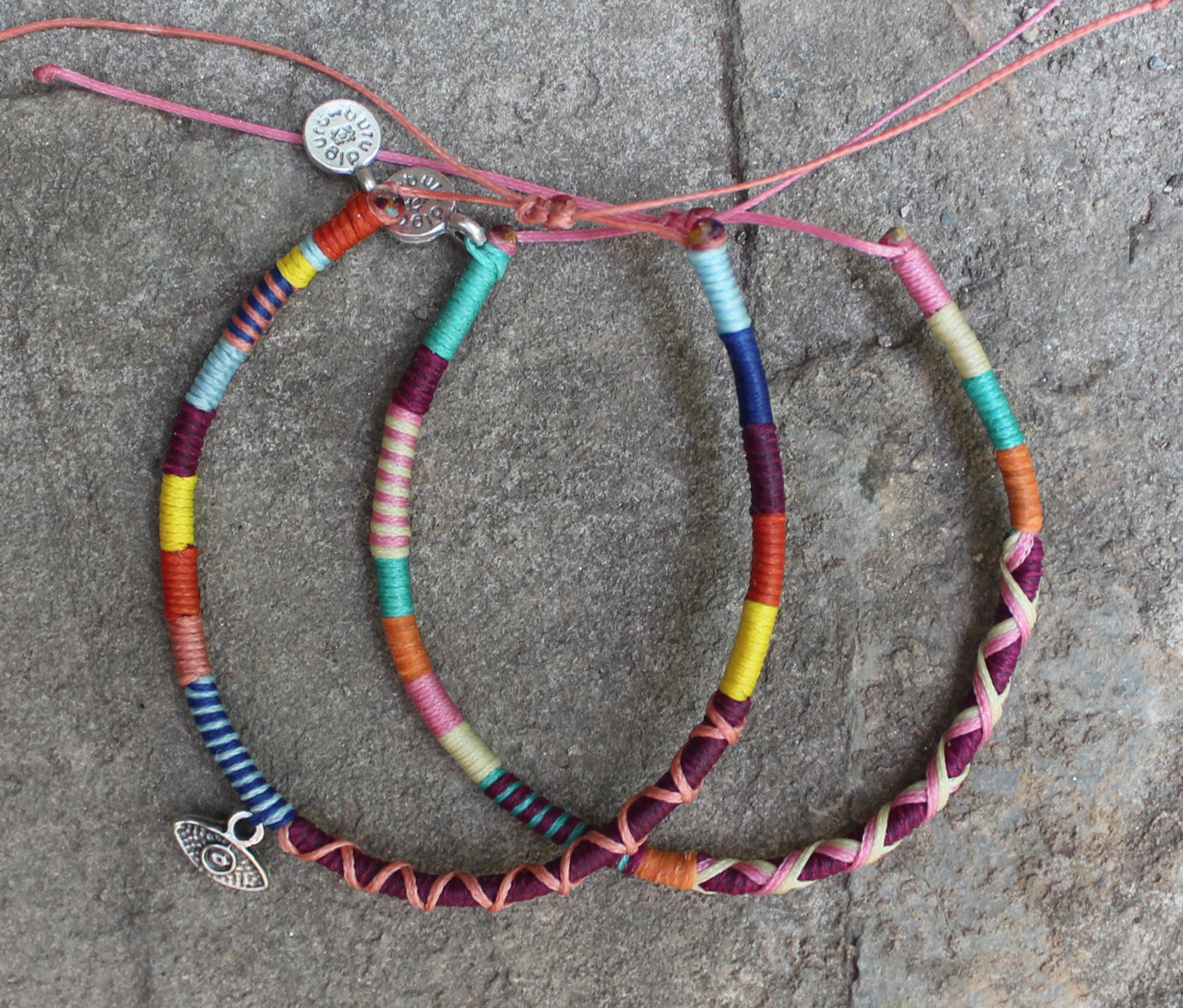 Eye Anklet Set Of 2