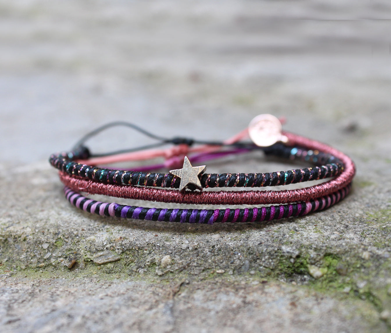 Loop Thin Bracelet Set of 3 / Manifest