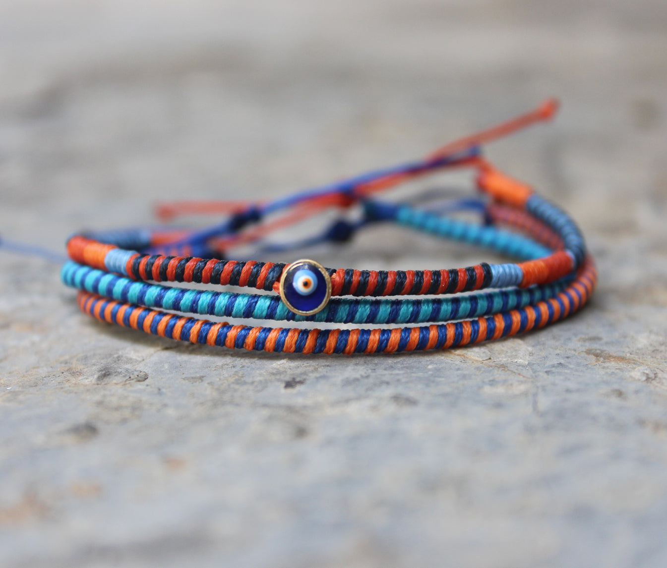 Loop Thin Bracelet Set of 3 / Suerte