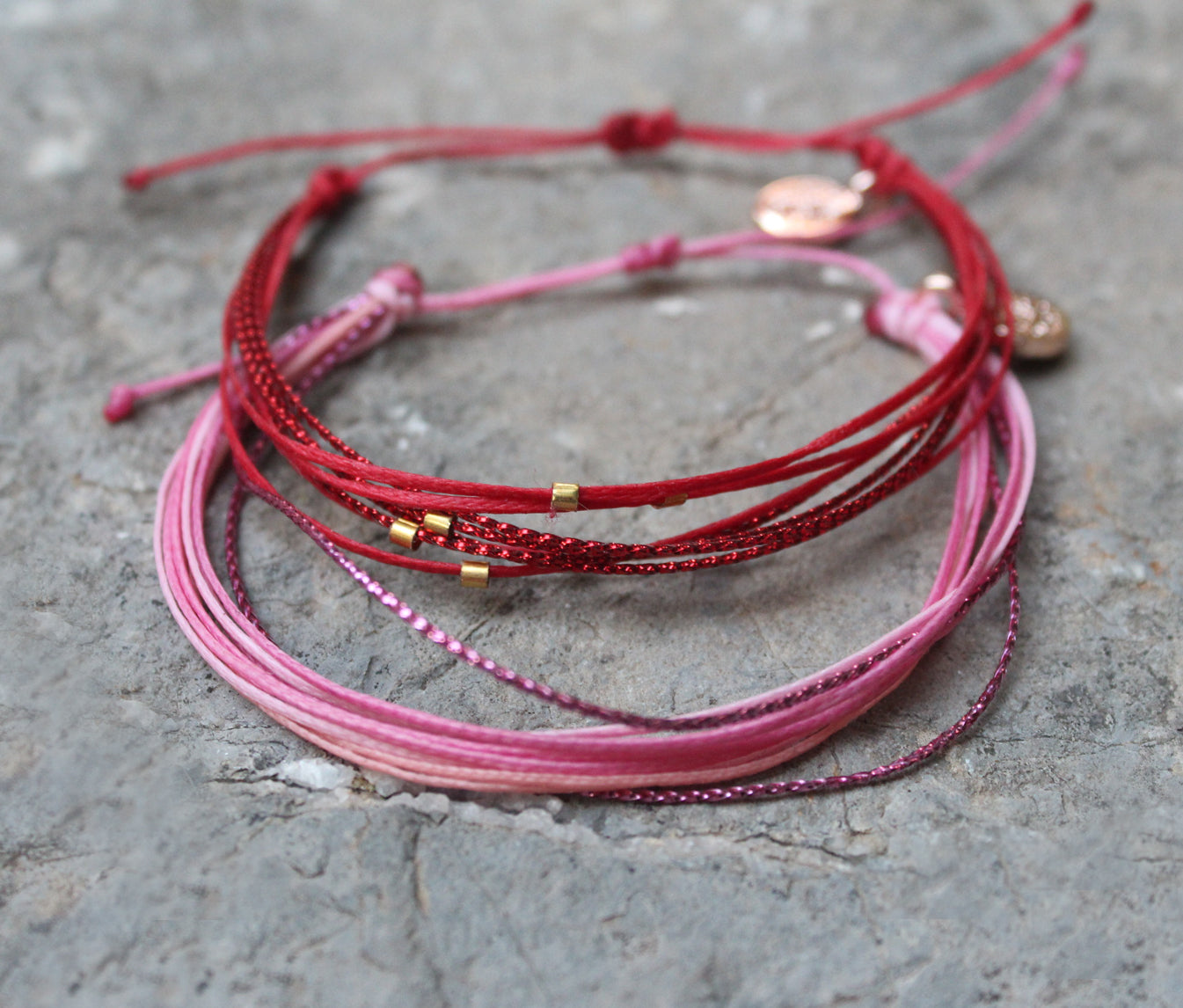 Cordas Bracelet Set Of 2 / Love
