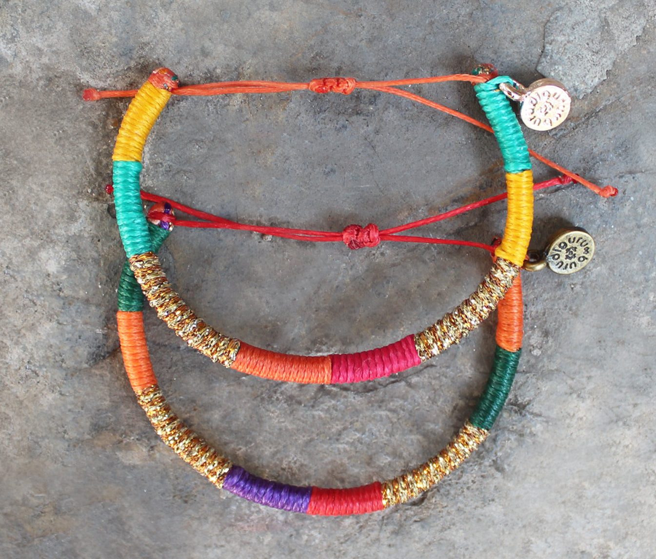 Wave Bracelet Set Of 2 / Shiny