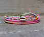 Loop Thin Bracelet Set of 3 / Pinky Shell
