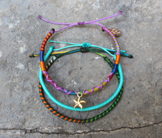 Loop Thin Bracelet Set of 3 / Estrella