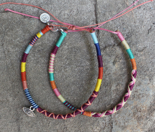 Eye Anklet Set Of 2