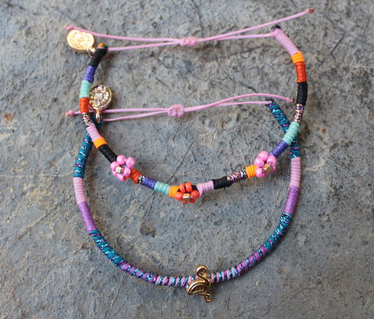 Loop Thin Bracelet Set of 2 / Flaflowers