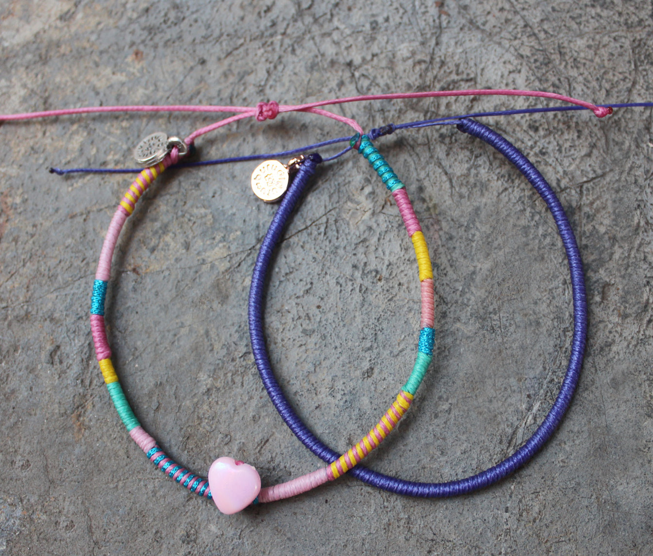 Heart Anklet Set Of 2