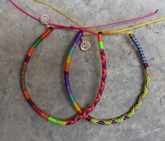 Jungle Anklet Set Of 2