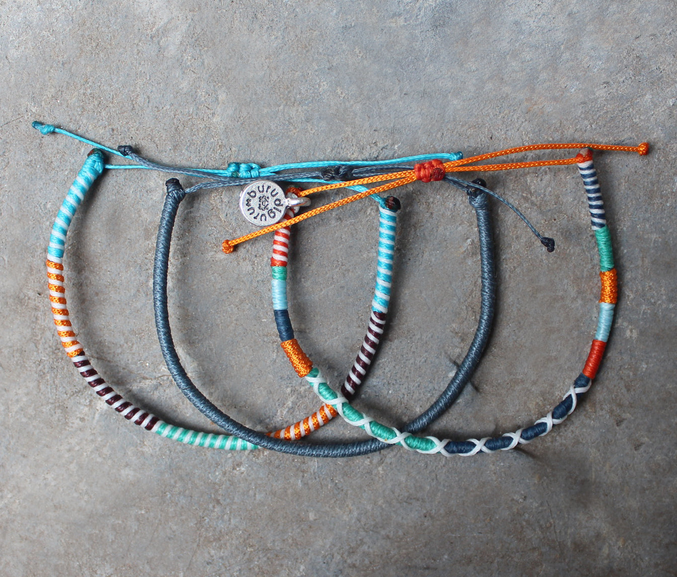 Loop Thin Bracelet Set of 3 / 09
