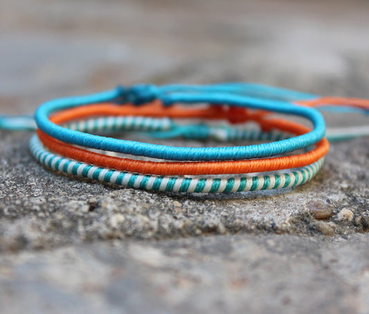 Loop Thin Bracelet Set of 3 / Basic 07