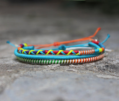 Loop Thin Bracelet Set of 3 / Hawai