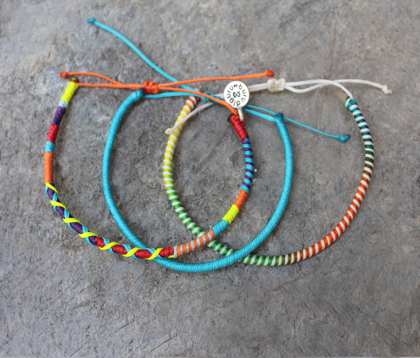 Loop Thin Bracelet Set of 3 / Hawai
