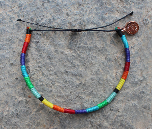 Loop Rainbow Bracelet