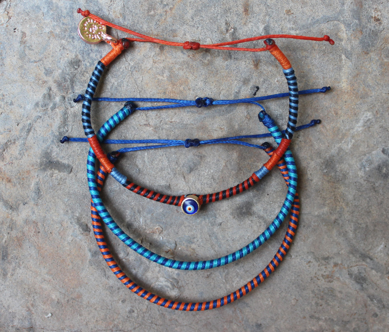 Loop Thin Bracelet Set of 3 / Suerte